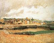 Camille Pissarro Fishing port Sweden oil painting artist
